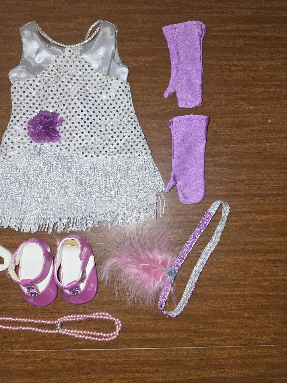 American Girl doll flapper costume